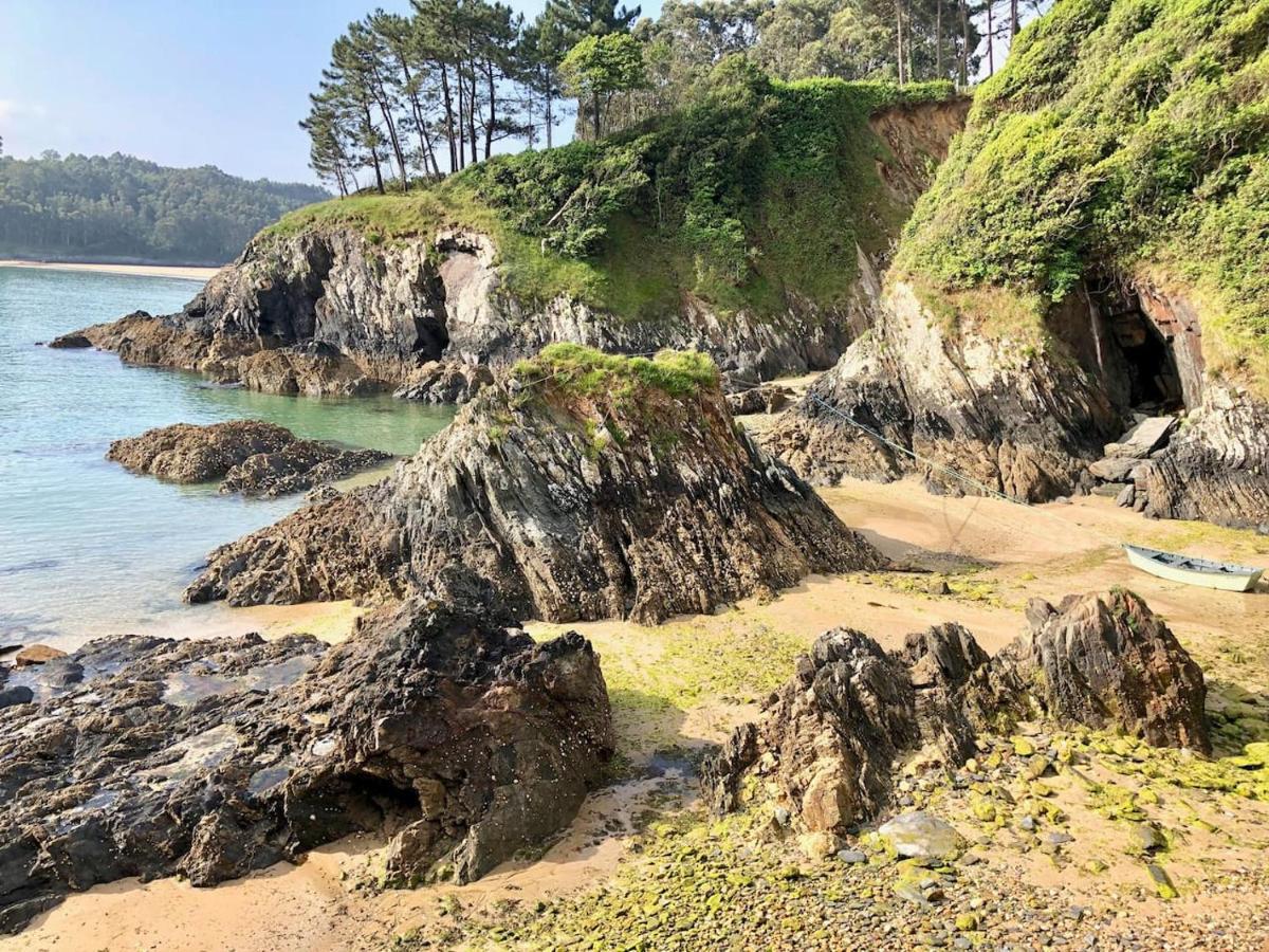 The Cliffs - Cala Porto Do Val Villa โอวิเซโด ภายนอก รูปภาพ